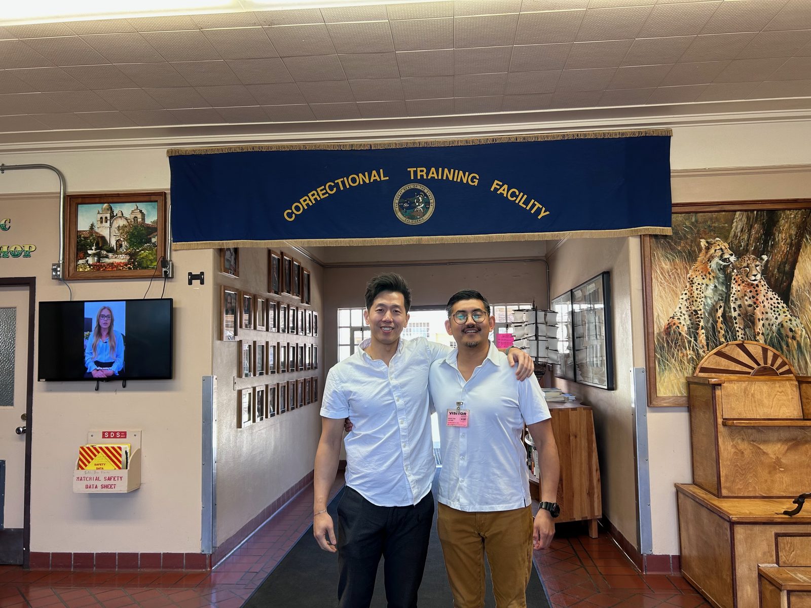 Danny at the Correctional Training Facility