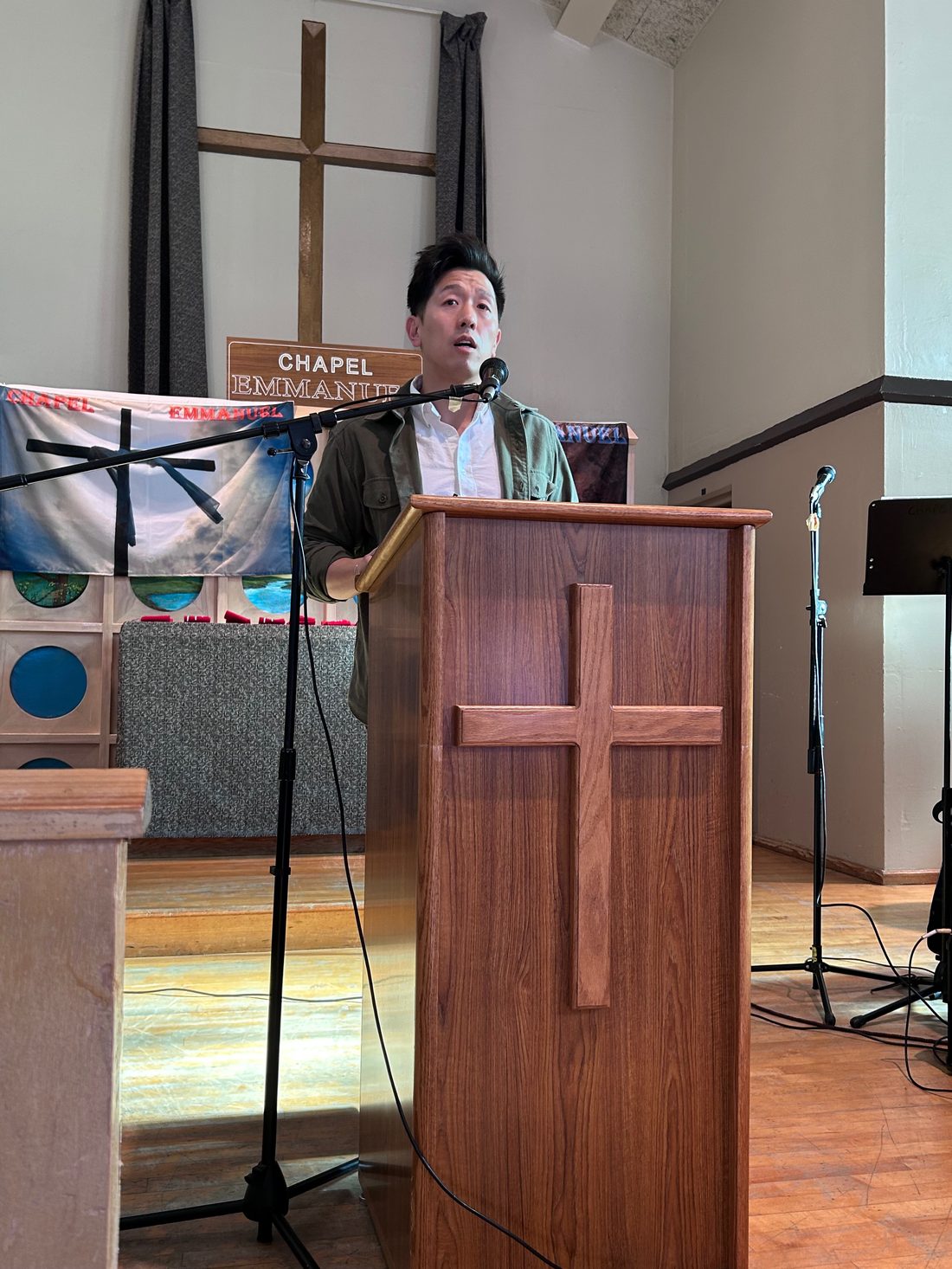 Speaking at Correctional Training Facility, Soledad